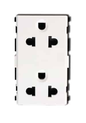 Ổ cắm đôi 3 chấu - Cỡ L F1426UEST2M_G19