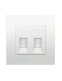 Ổ mạng đôi Cat5e + chốt an toàn KB32RJ5E