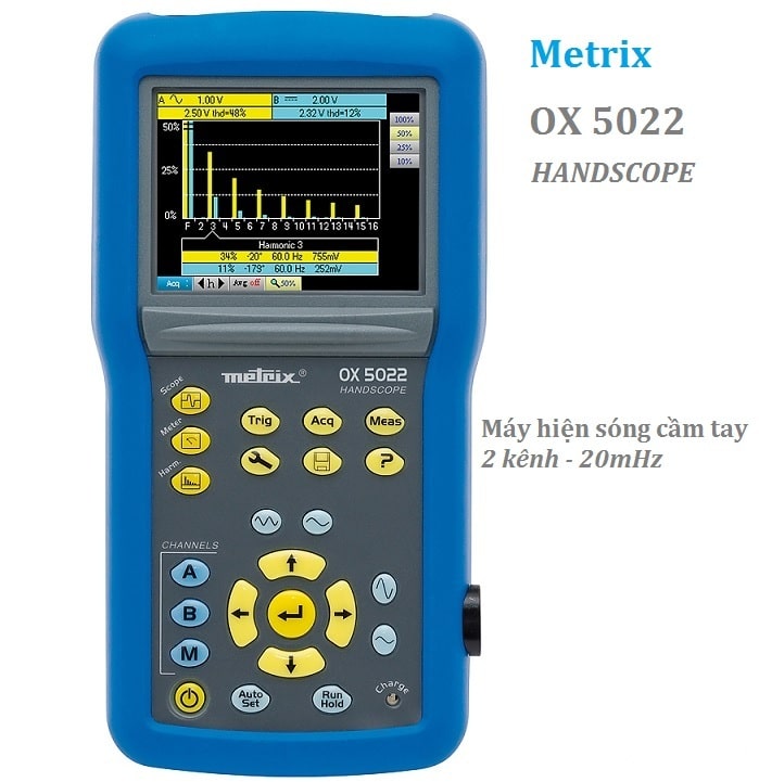 OX5022 Máy hiện sóng cầm tay 20MHz