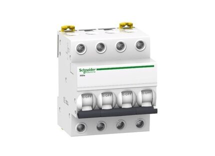 Acti 9, MCB 4P, 63A, 6kA, iK60N A9K24463