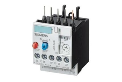 Relay bảo vệ quá tải cho động cơ Siemens 3RU1116-0FB0, 0.35--0.5A, 0.12kw